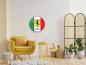 Preview: Ferrari Art Design rundes spezial Glasbild!