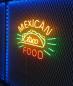 Preview: Mexican Food Taco Neon Led Werbeleuchte für ihr Restaurant!