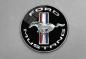 Preview: Ford Mustang Art Design round special Glass Picture!