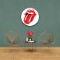 Preview: Rolling Stones Art Design round special Glass Picture!