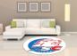 Preview: Zsc Lion Eishockey Team Logo round carpet!