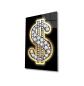 Preview: Diamond Dollar Art Design rechteckiges spezial Glasbild!
