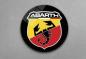 Preview: Abarth Art Design rundes spezial Glasbild!