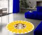 Preview: Starbucks Coffee Lotus Flower round carpet!