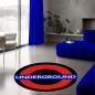 Preview: Underground Logo black round carpet!