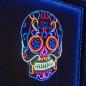 Preview: Neon Led Mexican Skull of Death​ wall lamp for your home, office or shop!