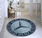 Preview: Mercedes Vintage Logo runder Teppich!