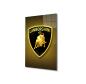 Preview: Lamborghini Art Design rectangular special Glass Picture!