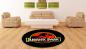 Preview: Jurassic Park Logo round carpet!