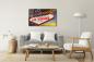 Preview: Las Vegas Art Design rechteckiges spezial Glasbild!