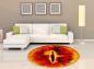 Preview: Eye of Sauron Logo round carpet!