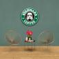 Preview: Starwars Coffee Art Design round special Glass Picture!
