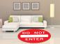Preview: Do not enter Logo round carpet!