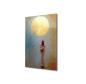 Preview: Whirling dervish Art Design rectangular special Glass Picture!