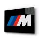 Preview: Bmw Mpower Art Design rectangular special Glass Picture!