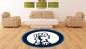 Preview: Fc Zürich Südkurve Logo round carpet!