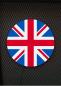 Preview: English Flag Logo Led Illuminated Sign Wall Light! (round)