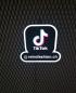 Preview: Tiktok, Social Media, Influencer Logo Led Leuchtschild Wandleuchte! - Kopie
