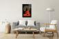 Preview: Meditating Buddha Art Design rechteckiges spezial Glasbild!
