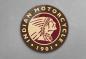 Preview: Indian Motorcycle Art Design round special Glass Picture!