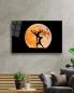 Preview: Ballet auf dem Mond Art Design rechteckiges spezial Glasbild!