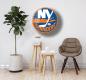 Preview: New York Islanders Art Design rundes spezial Glasbild!