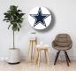 Preview: Dallas Cowboys Art Design rundes spezial Glasbild!