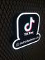 Preview: Tiktok, Social Media, Influencer Logo Led Leuchtschild Wandleuchte! - Kopie