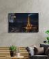 Preview: Paris im Mondlicht Art Design rechteckiges spezial Glasbild!