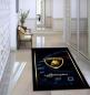 Preview: Lamborghini logo rectangular carpet!