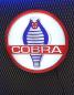 Preview: AC Shelby Cobra Logo Led Leuchtschild rund