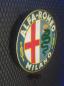 Preview: Alfa Romeo Logo Vintage Led Wandleuchte rund