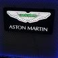 Preview: Aston Martin Logo Led Wandleuchte rechteckig