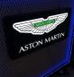 Preview: Aston Martin Logo Led Wandleuchte rechteckig