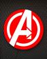 Preview: Avengers Led wall lamp round