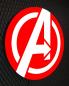 Preview: Avengers Led wall lamp round