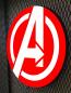 Preview: Avengers Led wall lamp round