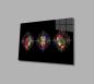 Preview: Buddha Art Design rectangular special Glass Picture!