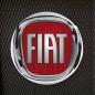Preview: Fiat Logo Led Lichtwerbung rund