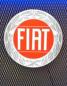 Preview: Fiat Vintage Logo Led Wandleuchte rund