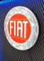 Preview: Fiat Vintage Logo Led Wandleuchte rund