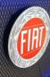 Preview: Fiat Vintage Logo Led Wandleuchte rund