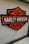 Preview: Harley-Davidson beleuchtetes Wand-Emblem