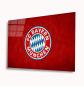 Preview: FC Bayern München Art Design rechteckiges spezial Glasbild!