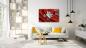 Preview: Swiss flag Art Design rectangular special Glass Picture!