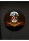 Preview: ​Harley Davidson Logo (Live free or die) Led Leuchtschild Wandleuchte! (round)