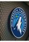 Preview: ​Minnesota Timberwolves Logo Led Leuchtschild Wandleuchte! (rund)