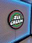 Preview: Eiscream Logo Led Leuchtschild Wandleuchte! (rund)