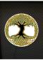 Preview: Lebensblume Logo Led Leuchtschild Wandleuchte! (rund)