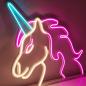 Preview: Neon Led Unicorn​ wall lamp for your home, office or shop!